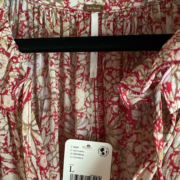 NWT Free People Feeling Groovy Maxi Dress size Large - Picture 4 of 5